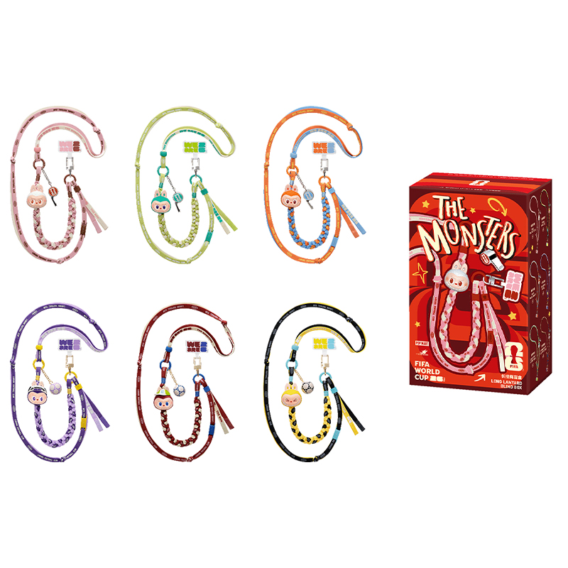 FIFA x POP MART THE MONSTERS Series Winning Lanyard Blind Box (Single/Set of 6) PPMT-2603-0087