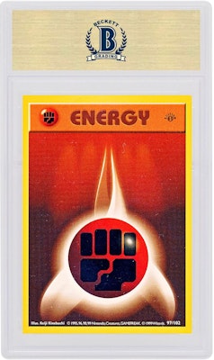 Fighting Energy 1999 Pokemon TCG Base Set 1st Edition #97/102 Order Fighting Energy 1999 Pokemon TCG Base Set 1st Edition #97/102
