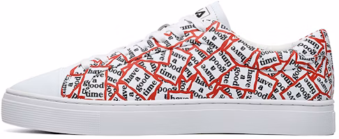 FILA 1911 x HAGT Skate Shoes 'Red White' F12M222207FWF FILA 1911 x HAGT Skate Shoes 'Red White' F12M222207FWF