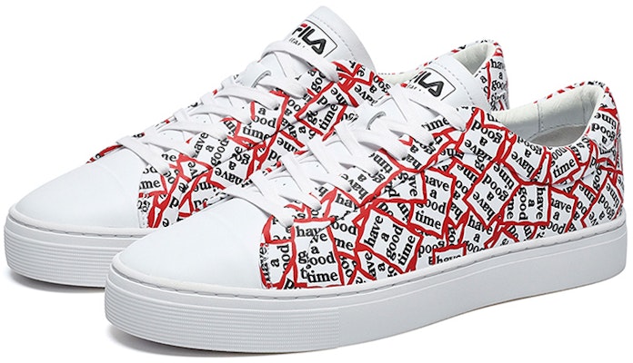 FILA 1911 x HAGT Skate Shoes 'Red White' F12M222207FWF Order FILA 1911 x HAGT Skate Shoes 'Red White' F12M222207FWF