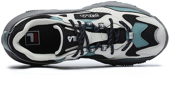 FILA 2 Kasut Lari 'Putih Kelabu Hijau' F12M232140FCA Lookbook FILA 2 Kasut Lari 'Putih Kelabu Hijau' F12M232140FCA