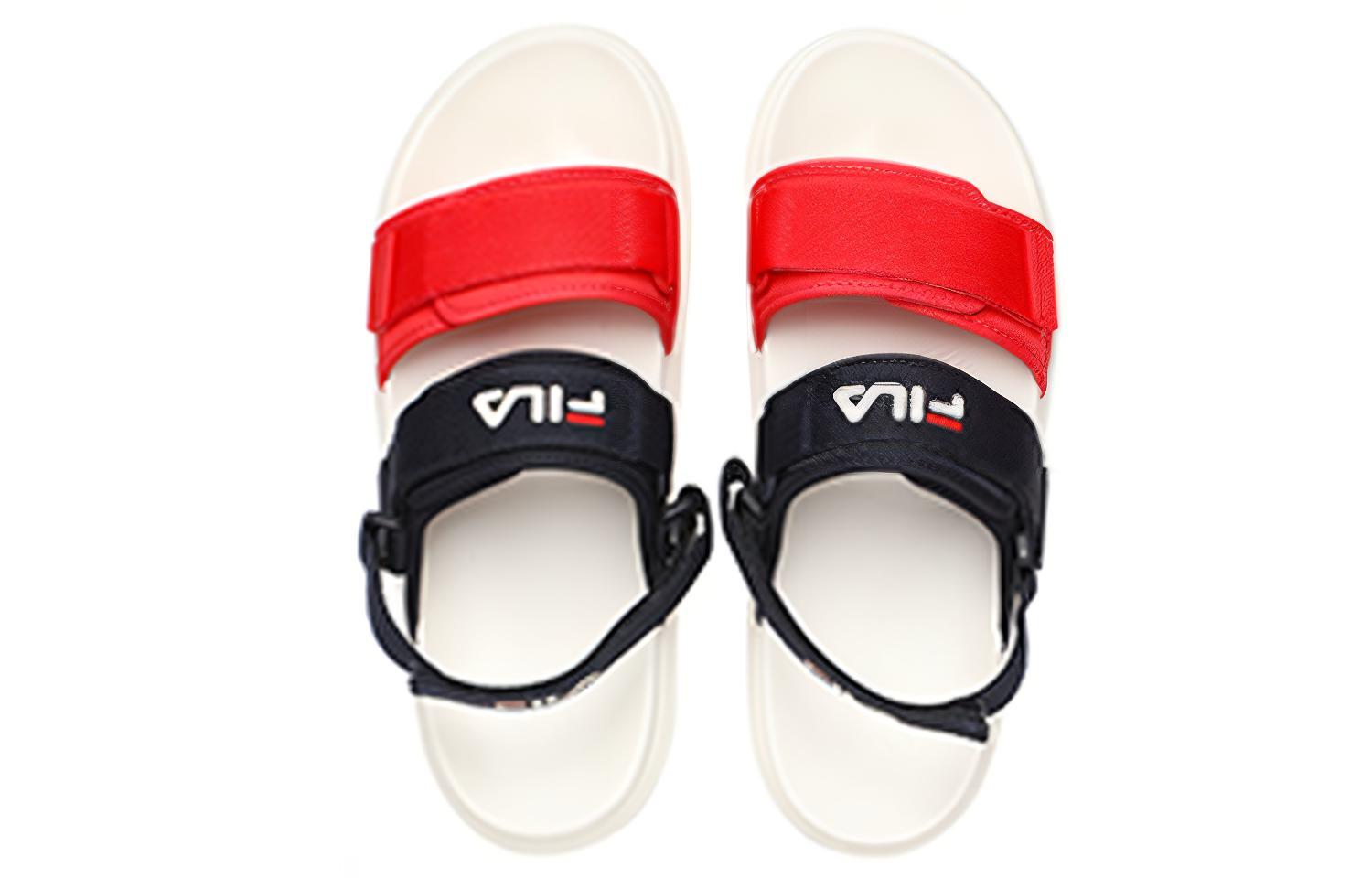 Shop 휠라 투스트랩 샌들 '블루 레드' F12M226410FNF