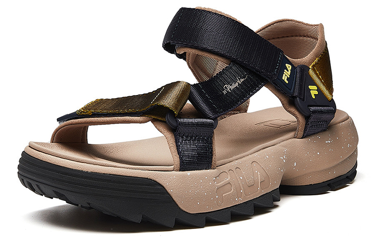 Order FILA 3.1 Phillip Lim x Strand Slipper Zwart/Bruin F12M024523FRA