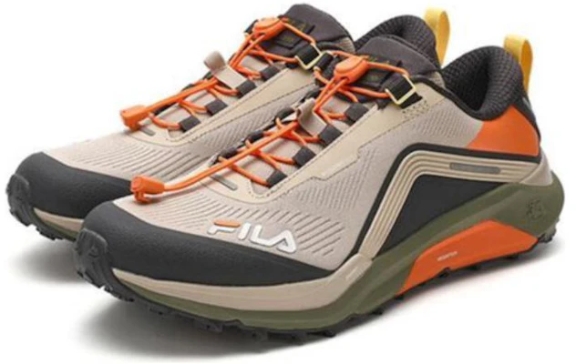 FILA 3A LYNX I+ 金色越野跑鞋 '米色绿色橙色' A12M341202FOA Lookbook FILA 3A LYNX I+ 金色越野跑鞋 '米色绿色橙色' A12M341202FOA