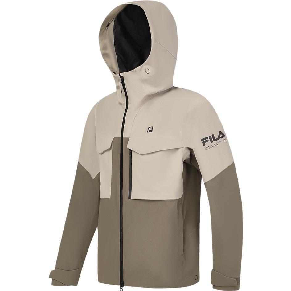 FILA  3-in-1 Fitted Down Jacket Outdoor Zip Hoodie Set - Lunar Grey. A11M347906F-GY 圖 2
