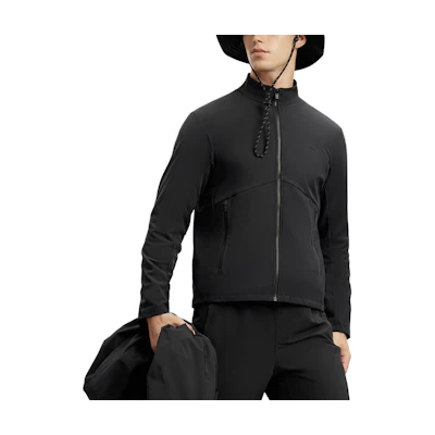 FILA Black 3-in-1 Outdoor Jacket Waterproof Windproof Breathable Hoodie A11M417708F-BK