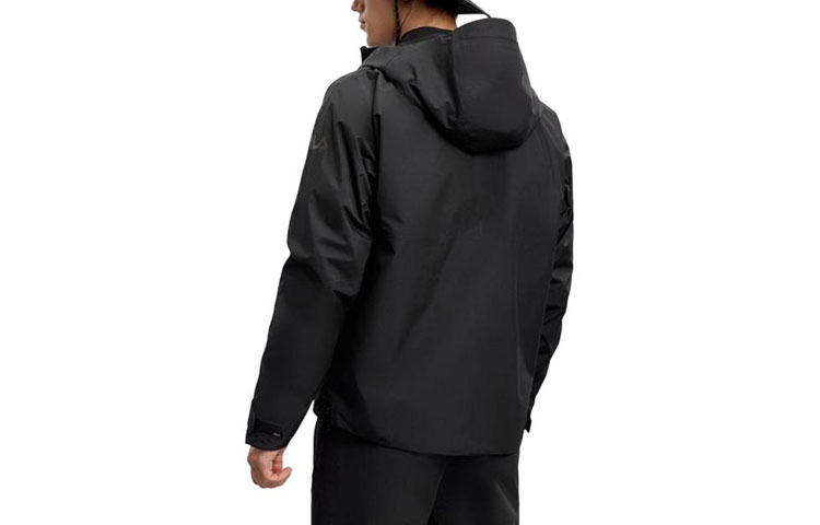 FILA  Black 3-in-1 Outdoor Jacket Waterproof Windproof Breathable Hoodie A11M417708F-BK 圖 3