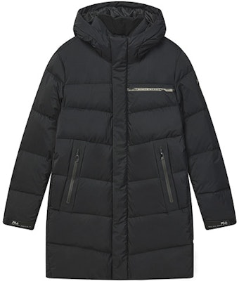 FILÁ Chaqueta Negra Casual de Negocios Acolchada para el Frío F11M247904F-BK Order FILÁ Chaqueta Negra Casual de Negocios Acolchada para el Frío F11M247904F-BK