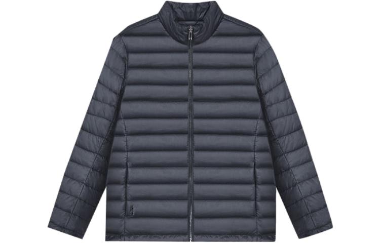 Shop FILA Jaket Panjang Hitam dengan Hoodie Lepas Pasang Lengan Panjang Bahan Katun. F11M412701F-BK