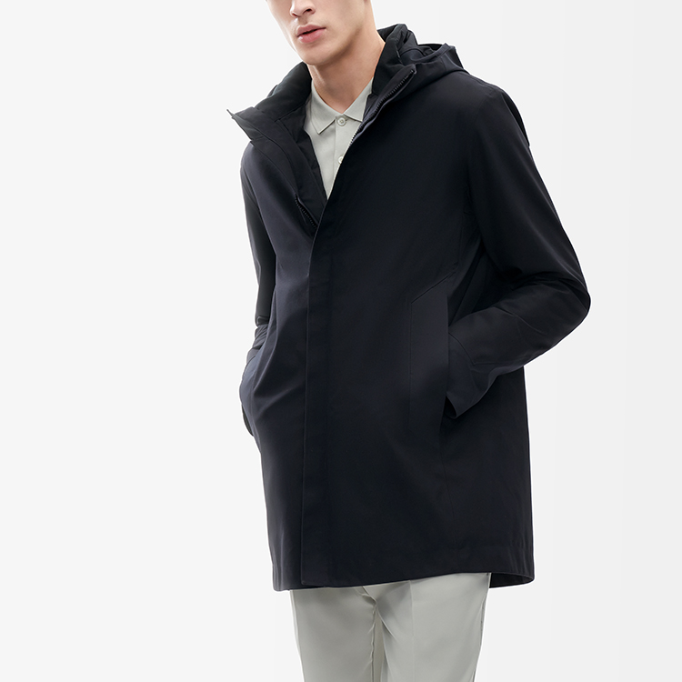 FILA  Black Down Vest and Woven Jacket Set - Sports Casual Style F11M212702F-BK 圖 7