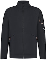 FILA Black Letter Print High-Neck Sports Woven Jacket. A11M417709F-BK FILA Black Letter Print High-Neck Sports Woven Jacket. A11M417709F-BK