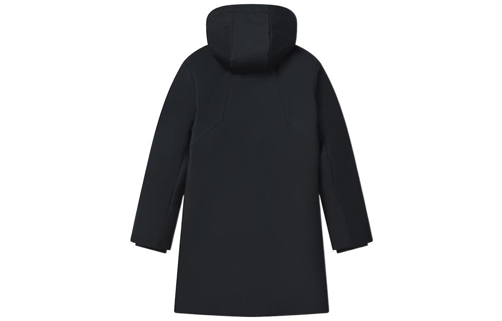 FILA  Black Logo Zip-Up Down Jacket - Warm and Stylish. F11M241907F-NV 圖 3