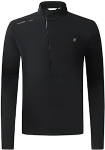 FILA Baju Olahraga Outdoor Lengan Panjang Hitam High-Neck Half-Zip. A11M315701F-BK Buy FILA Baju Olahraga Outdoor Lengan Panjang Hitam High-Neck Half-Zip. A11M315701F-BK