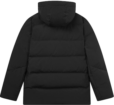 FILA Black Mid-Length Puffer Down Jacket Casual Warm Outerwear. F11M342908F-BK Lookbook FILA Black Mid-Length Puffer Down Jacket Casual Warm Outerwear. F11M342908F-BK