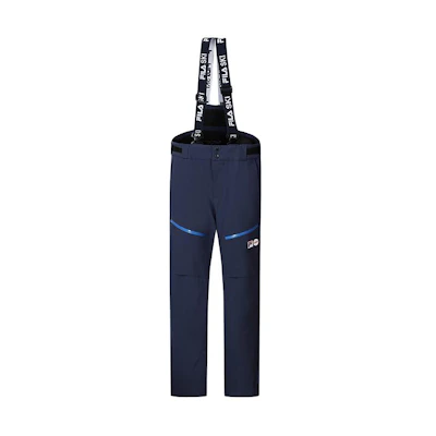 FILA Blue Colorblock Waterproof Winter Ski Pants. A11M346922F-NV