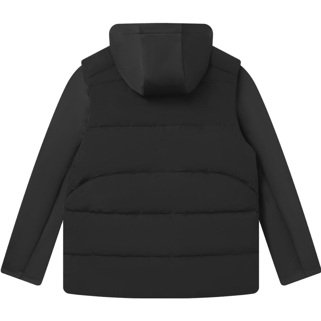 Lookbook FILA Jaket Kasual 3-in-1 Down - Jet Black. F11M342912FBK