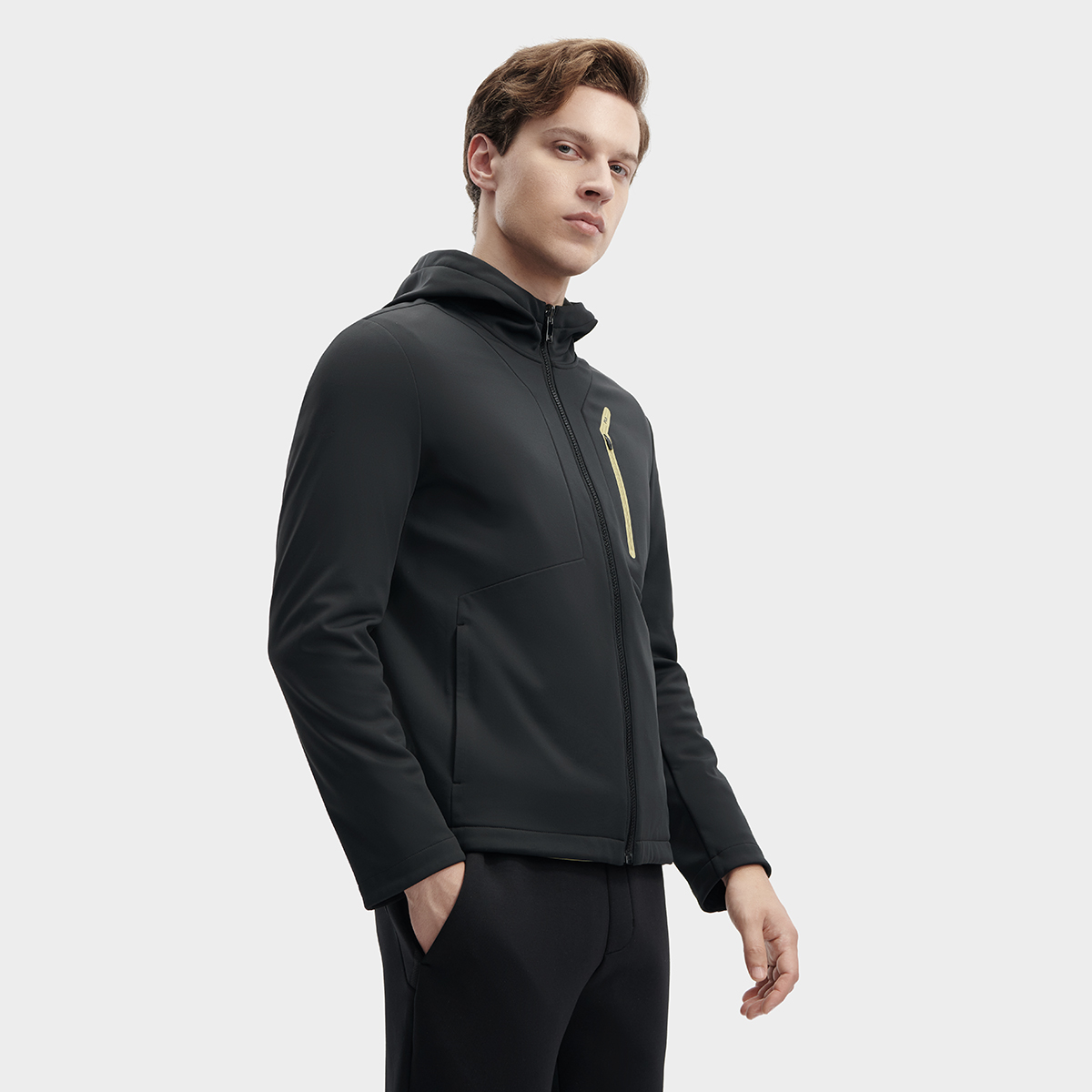 Shop FILA Jaket Kasual 3-in-1 Down - Jet Black. F11M342912FBK