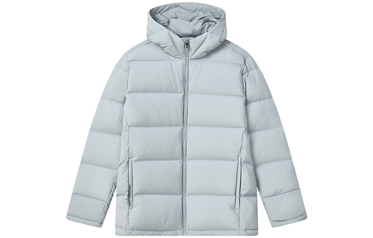 Buy FILA  Casual Simple Warm Long-Sleeve Down Jacket Gel Gray. F11M242908F-GY