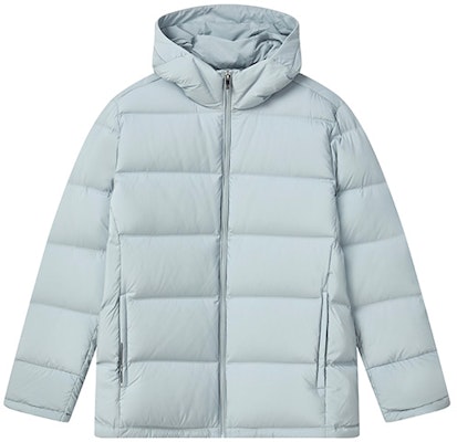 FILA Casual Simple Warm Long-Sleeve Down Jacket Gel Gray. F11M242908F-GY Order FILA Casual Simple Warm Long-Sleeve Down Jacket Gel Gray. F11M242908F-GY