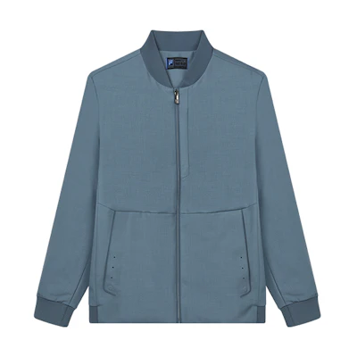 FILA Casual Solid Woven Sports Jacket Sky Blue. F11M212703F-BU