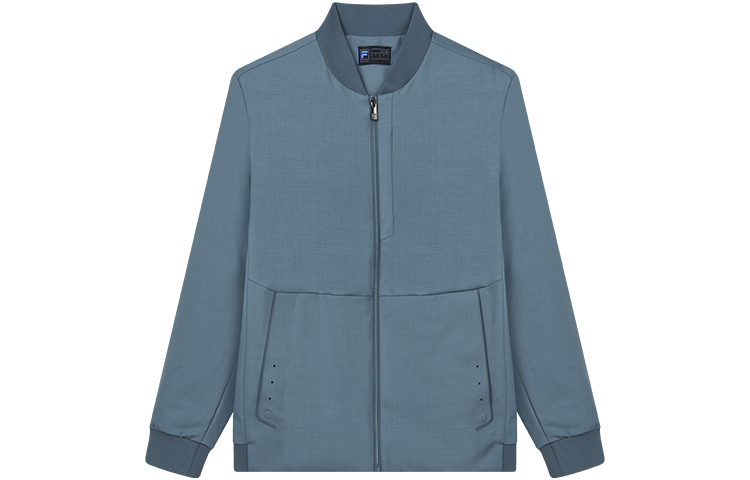 Order 휠라 캐주얼 솔리드 우븐 스포츠 자켓 스카이 블루. F11M212703F-BU