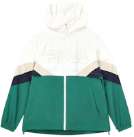 FILA Colorblock Casual Tennis Hoodie Jacket Mid-Summer Green. F11M339706F-DG FILA Colorblock Casual Tennis Hoodie Jacket Mid-Summer Green. F11M339706F-DG