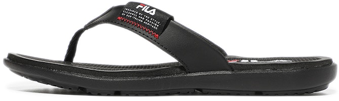 FILA 'Comfort Light Flip-Flops Black Korean Edition' 1SM01563D_001 FILA 'Comfort Light Flip-Flops Black Korean Edition' 1SM01563D_001