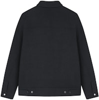 FILA 刺繍ロゴ ポロ襟 カジュアルニットジャケット F11M348502F-BK Lookbook FILA 刺繍ロゴ ポロ襟 カジュアルニットジャケット F11M348502F-BK