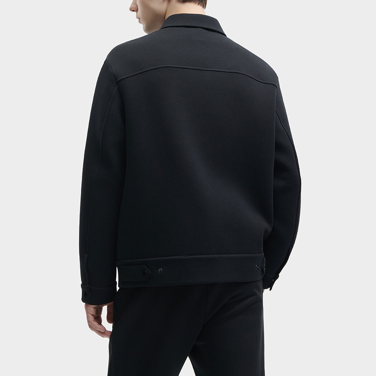 Purchase FILA 刺繍ロゴ ポロ襟 カジュアルニットジャケット F11M348502F-BK