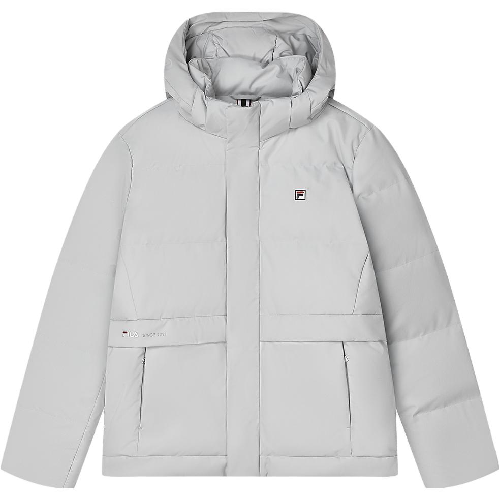 FILA  Fashion Hooded Down Jacket in Grey. F11M341909F-GY