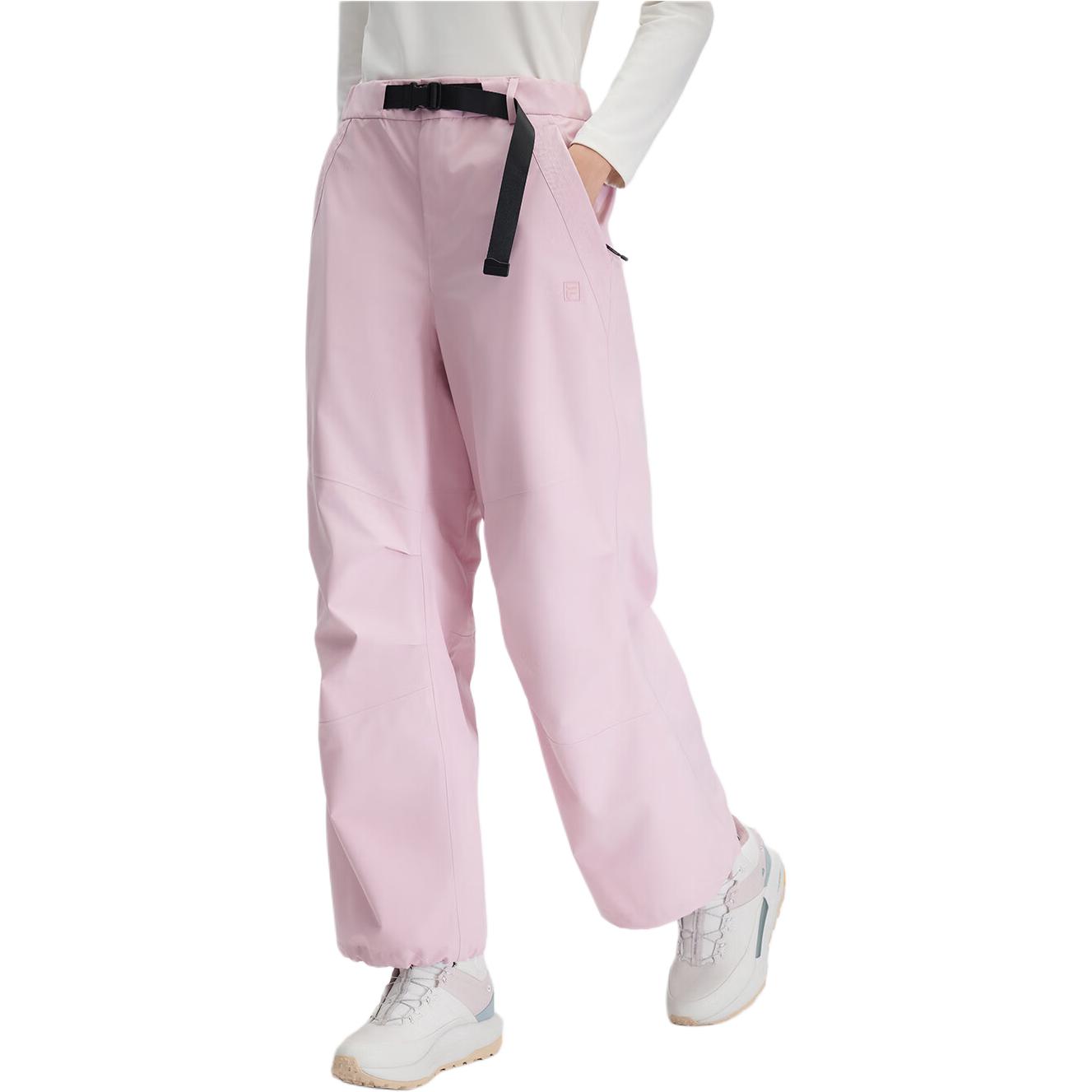 Details for FILA Seluar Sukan Longgar Lurus Warna Pink Ceri Gelap. A51M441802F-PK