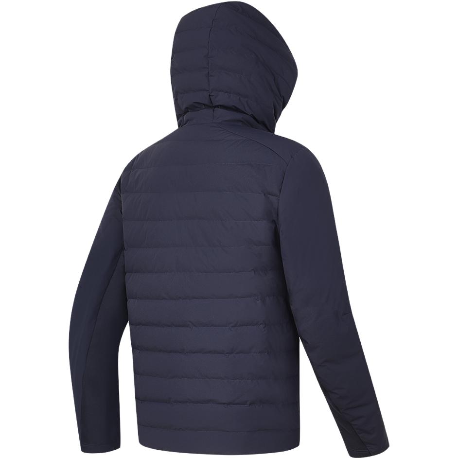 Lookbook FILA  Fitness Windproof Warm Hooded Jacket Lightweight Down Coat Blue A11M341909F-NV