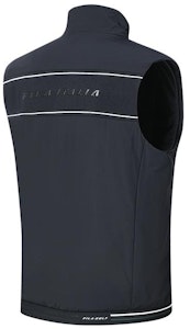 FILA ゴルフ レタープリント スタンドカラーベスト - レジェンダリーブルー. A11M415903F-NV Lookbook FILA ゴルフ レタープリント スタンドカラーベスト - レジェンダリーブルー. A11M415903F-NV