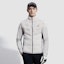 Details for FILA Golf Jaket Puffer dengan Kerah Berdiri Warna Abu-Abu Monotone. A11M345909F-GY