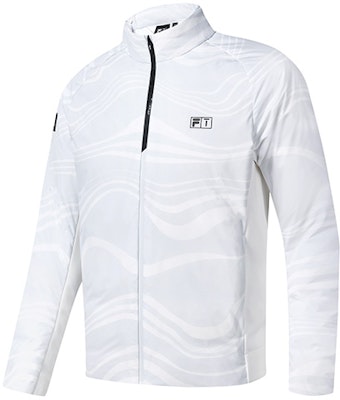 FILA Lightweight Golf Logo Down Jacket - White. A11M245907F-WT Buy FILA Lightweight Golf Logo Down Jacket - White. A11M245907F-WT