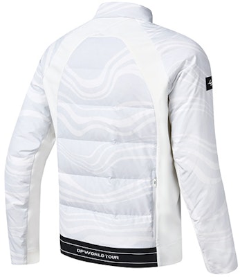 FILA Lightweight Golf Logo Down Jacket - White. A11M245907F-WT Lookbook FILA Lightweight Golf Logo Down Jacket - White. A11M245907F-WT