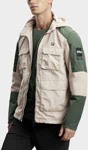 FILA Jaket Olahraga Hoodie Multi-Saku Colorblock - Manor Grey. A11M417703F-GY Shop FILA Jaket Olahraga Hoodie Multi-Saku Colorblock - Manor Grey. A11M417703F-GY