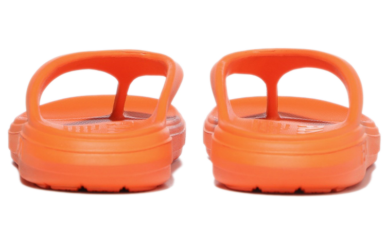 Lookbook Fila 斐樂 韓版 輕便舒適 戶外人字拖鞋 橙色