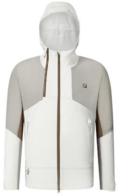 FILA Jaket Hoodie Outdoor Colorblock - Cloud White. A11M417701F-WT Buy FILA Jaket Hoodie Outdoor Colorblock - Cloud White. A11M417701F-WT