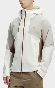 FILA Jaket Hoodie Outdoor Colorblock - Cloud White. A11M417701F-WT Purchase FILA Jaket Hoodie Outdoor Colorblock - Cloud White. A11M417701F-WT