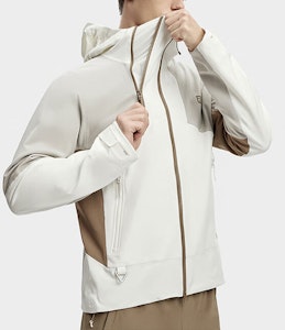 FILA Jaket Hoodie Outdoor Colorblock - Cloud White. A11M417701F-WT Sizing FILA Jaket Hoodie Outdoor Colorblock - Cloud White. A11M417701F-WT