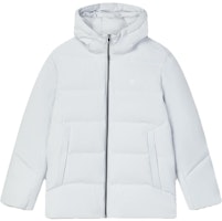 FILA Phantom Gray Hooded Puffer Down Jacket - Casual & Warm. F11M342908F-GY FILA Phantom Gray Hooded Puffer Down Jacket - Casual & Warm. F11M342908F-GY