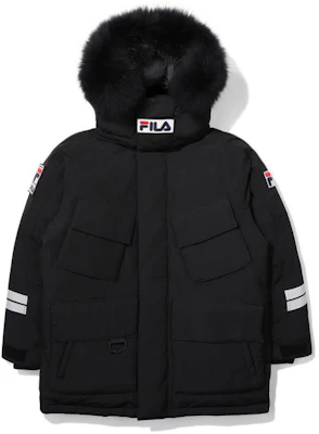 FILA Jaket Quilted Puffer Logo Blok Warna, Hitam. FS2DJE4121X-BLK Order FILA Jaket Quilted Puffer Logo Blok Warna, Hitam. FS2DJE4121X-BLK