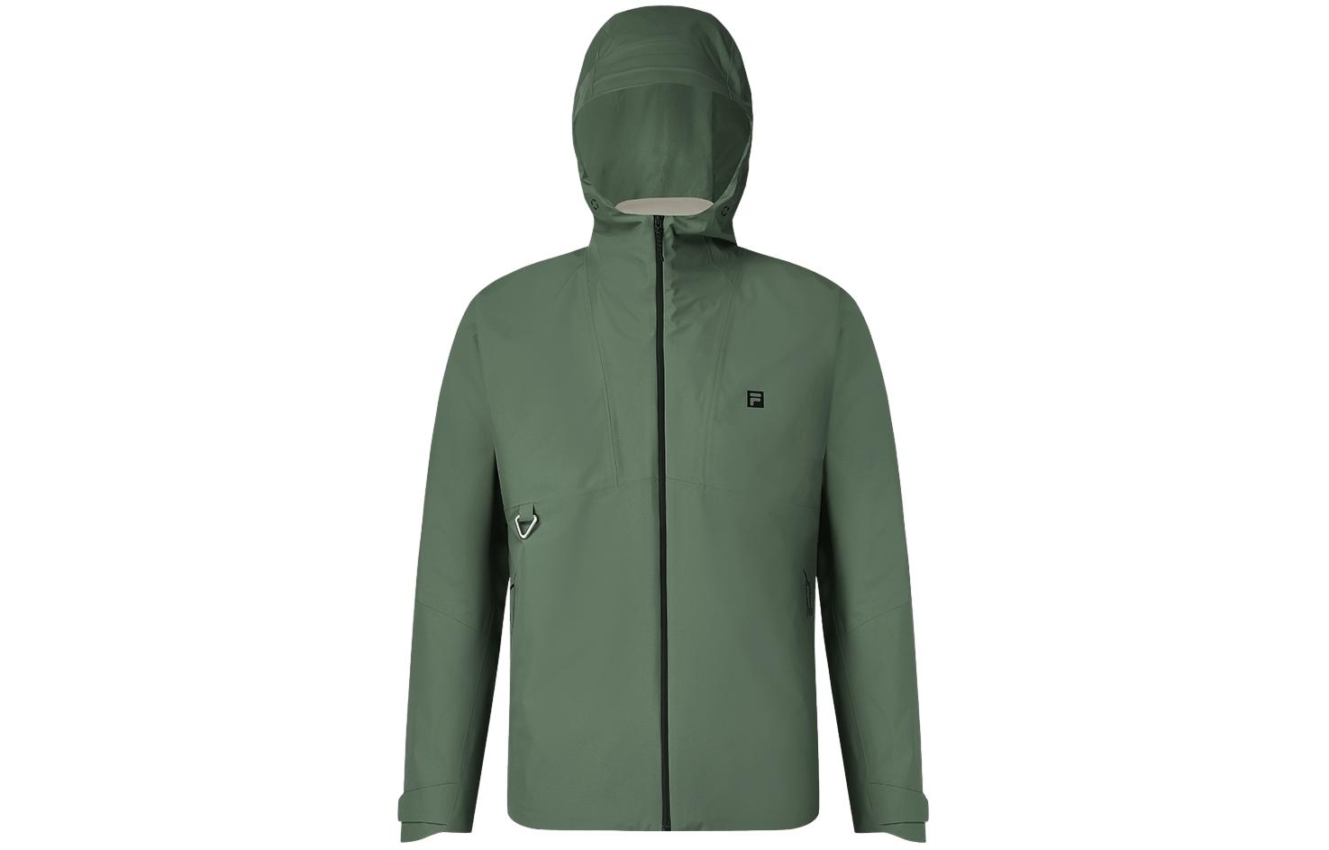 FILA  Siberian Green Waterproof Windbreaker Hooded Jacket. A11M417708F-DG 圖 2