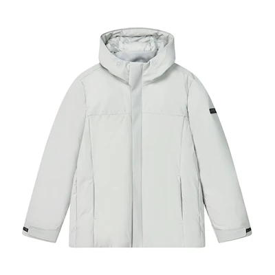 FILA Simple Business Casual Warm Down Jacket - Mountain Rock Gray. F11M247910F-GY