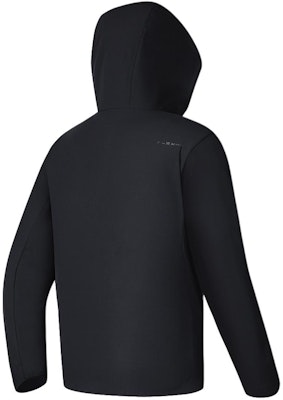 FILA Solid Black Fitness Woven Hooded Jacket A11M411715F-BK Lookbook FILA Solid Black Fitness Woven Hooded Jacket A11M411715F-BK