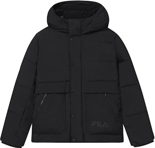 FILA Jaket Hoodie Casual Warna Polos Hitam. F11M348906F-BK Order FILA Jaket Hoodie Casual Warna Polos Hitam. F11M348906F-BK