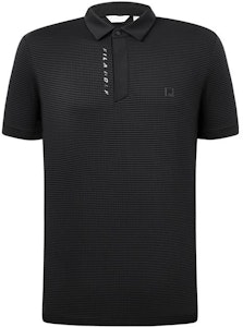 FILA 素色精英高爾夫針織Polo衫 - 深黑色 A11M335116ABK Order FILA 素色精英高爾夫針織Polo衫 - 深黑色 A11M335116ABK