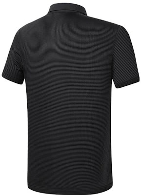 FILA Solid Color Elite Knit Golf Polo Shirt - Deep Black A11M335116ABK Lookbook FILA Solid Color Elite Knit Golf Polo Shirt - Deep Black A11M335116ABK