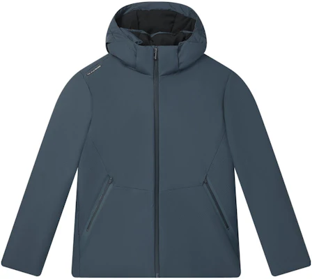 FILA Jaket Hooded Down Warna Padu - Gaya Kasual Biru Kabus. F11M342906F-BU Buy FILA Jaket Hooded Down Warna Padu - Gaya Kasual Biru Kabus. F11M342906F-BU